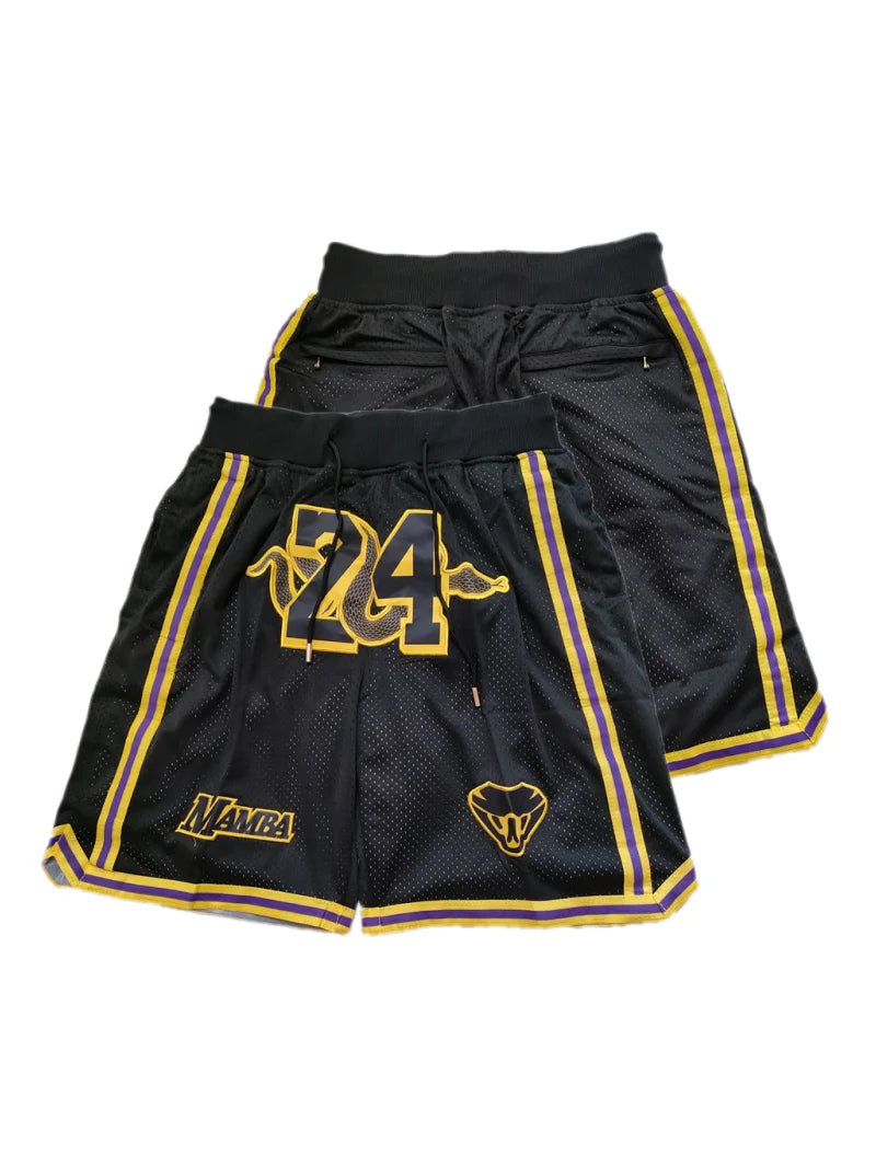 Mens 8 24 Legend Retro Yellow Basketball Shorts