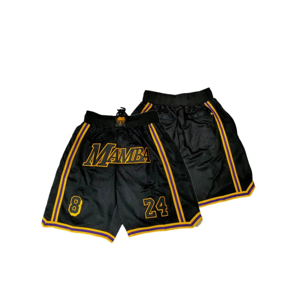 Mens 8 24 Legend Retro Yellow Basketball Shorts