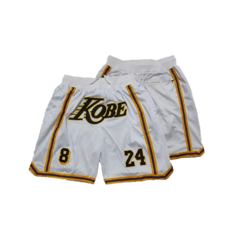 Mens 8 24 Legend Retro Yellow Basketball Shorts