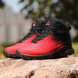 Mens Winter Boots Snow Hiking Sneakers Water Resistant