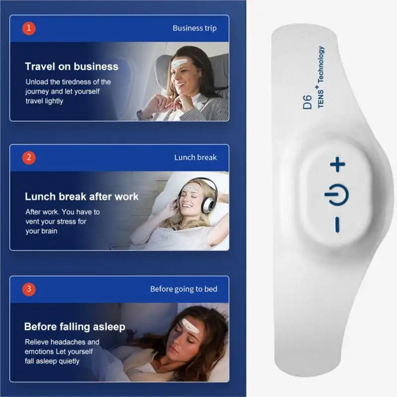 Migraine Relief Insomnia Sleep Instrument TENS Microcurrent Sleep