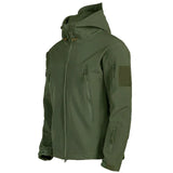 Military Outdoor Jackets Men Shark Skin Soft Shell