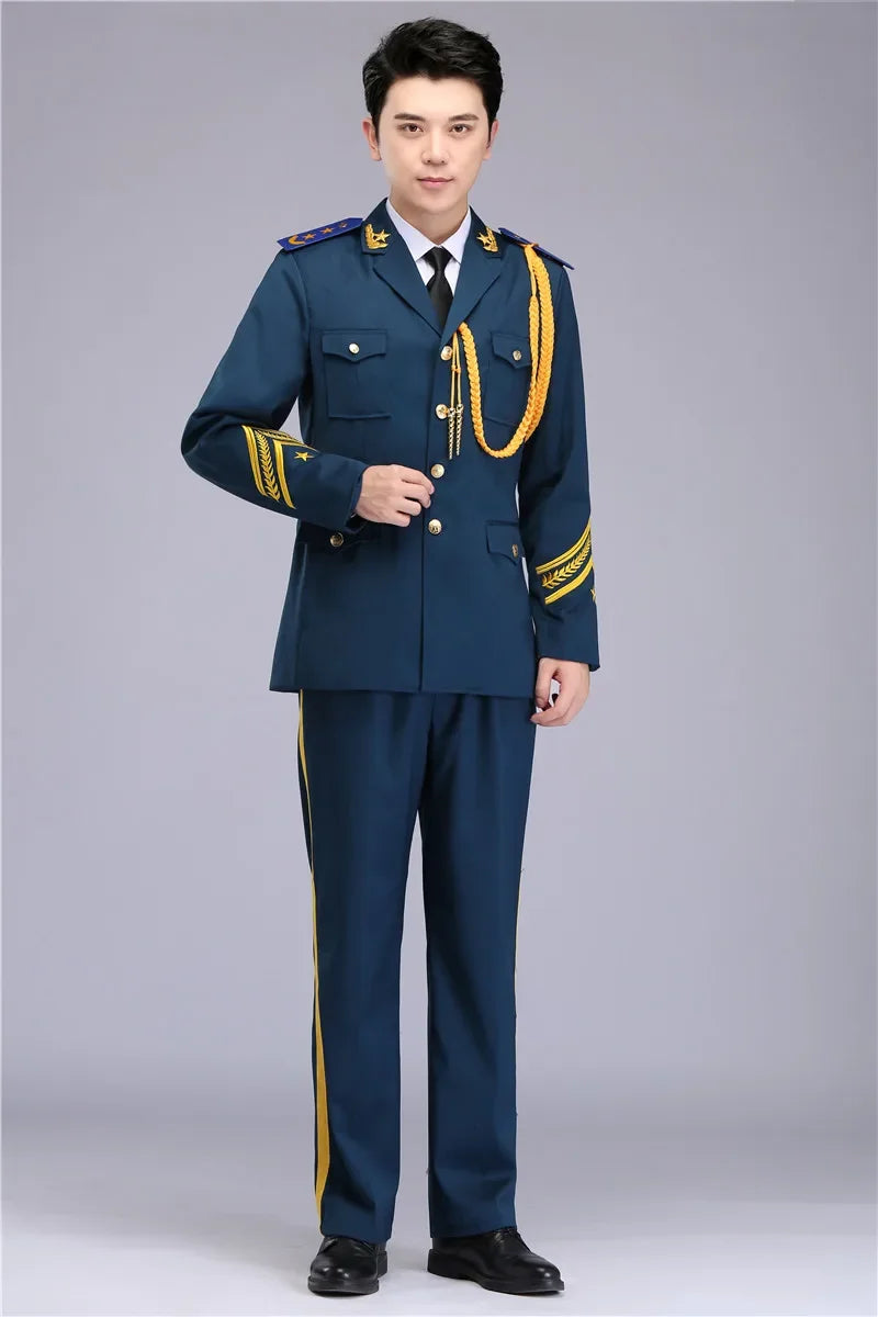 Military uniform Suits and Accessories Student class flagraising