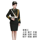 Military uniform Suits and Accessories Student class flagraising