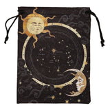 Mini Drawstring Bag Flannelette Jewelry Dices Board Game
