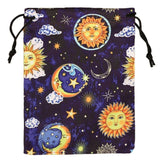 Mini Drawstring Bag Flannelette Jewelry Dices Board Game