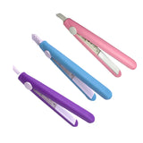 Mini Hair Curls Straightening Iron Portable Ceramic Corrugate