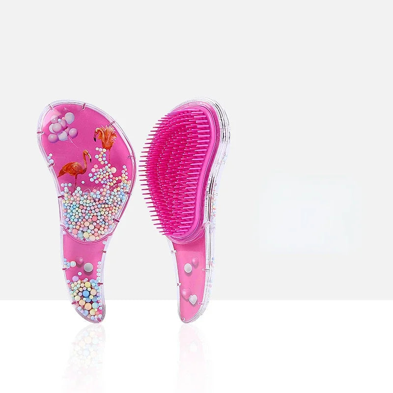 Mini Magic Hair Comb Detangling Hair Brush Cartoon