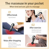 Mini Portable Fascia Gun Electric Massage Gun Massager