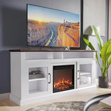 Modern 60 Inch Traditional TV Stand with 18