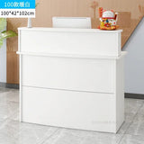 Modern Company Reception Desks Office Furniture Simple Cashier