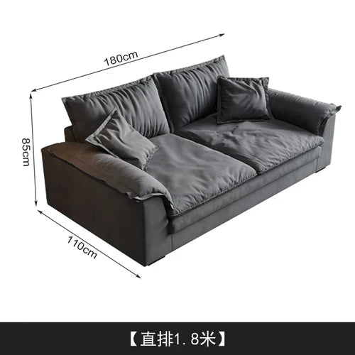 Modern Corner Puffs Sofa Lazy Living Room Lounge