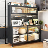 Modern Filing Kitchen Cabinets Console Storage Bar Laden