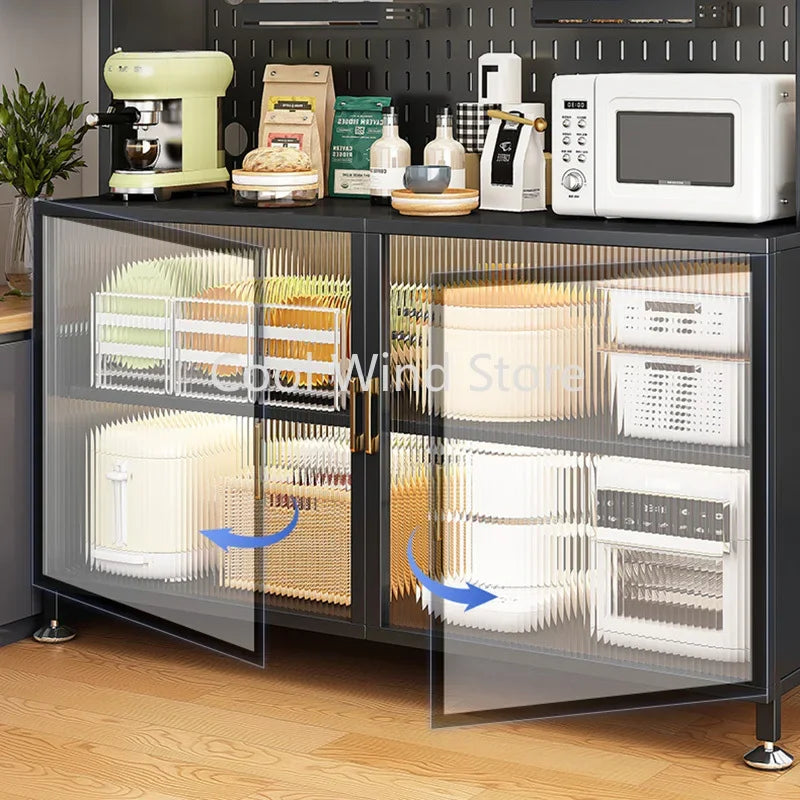 Modern Filing Kitchen Cabinets Console Storage Bar Laden