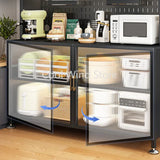 Modern Filing Kitchen Cabinets Console Storage Bar Laden