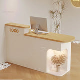 Modern Minimalist Reception Desks Clothing Store Beauty Shop