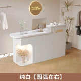 Modern Minimalist Reception Desks Clothing Store Beauty Shop