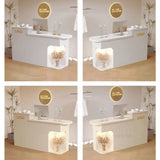 Modern Minimalist Reception Desks Clothing Store Beauty Shop