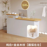 Modern Minimalist Reception Desks Clothing Store Beauty Shop