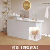 Modern Minimalist Reception Desks Clothing Store Beauty Shop