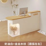 Modern Minimalist Reception Desks Clothing Store Beauty Shop