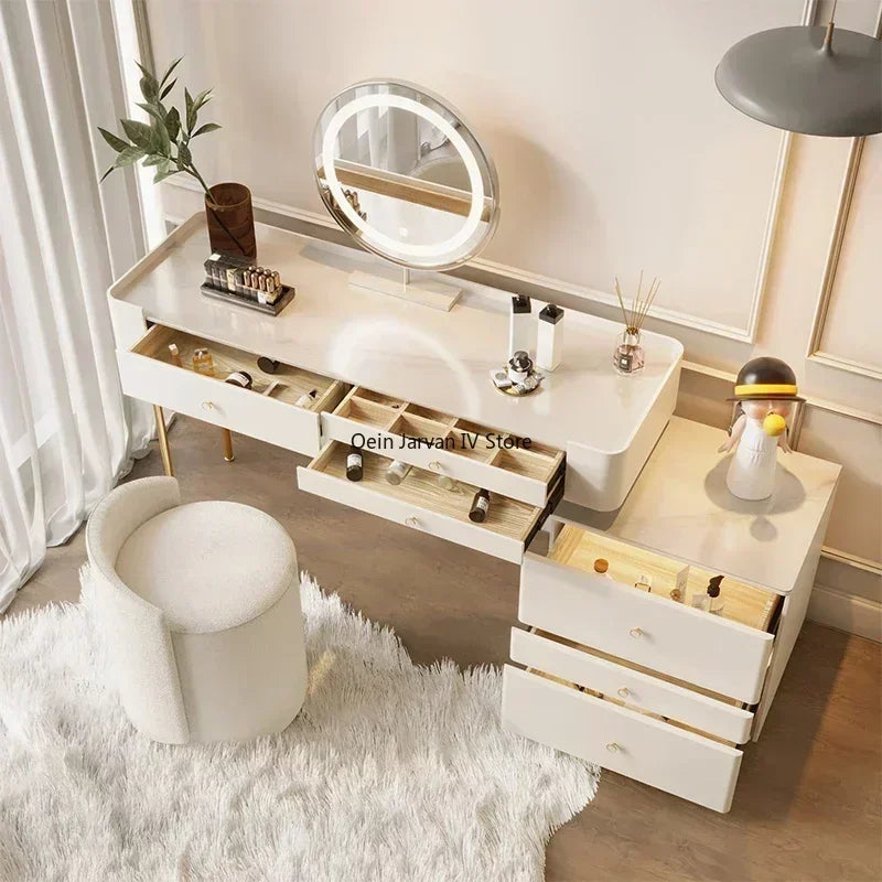 Modern Minimalist Vanity Tables Wooden Wooden Nordic Luxury