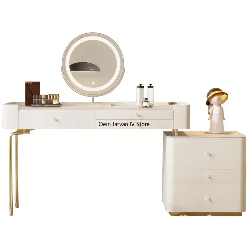 Modern Minimalist Vanity Tables Wooden Wooden Nordic Luxury