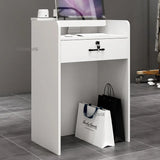 Modern Reception Desks Office Furniture white minimalist company