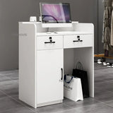 Modern Reception Desks Office Furniture white minimalist company