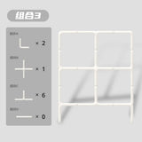 Modern White Bookshelf Items Living Room Indoor Items