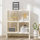 Modern White Bookshelf Items Living Room Indoor Items