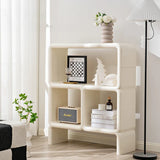 Modern White Bookshelf Items Living Room Indoor Items
