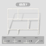Modern White Bookshelf Items Living Room Indoor Items
