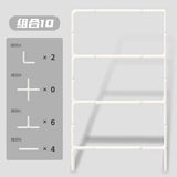 Modern White Bookshelf Items Living Room Indoor Items