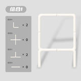 Modern White Bookshelf Items Living Room Indoor Items