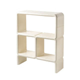Modern White Bookshelf Items Living Room Indoor Items