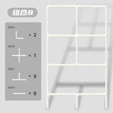 Modern White Bookshelf Items Living Room Indoor Items