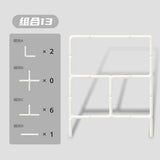 Modern White Bookshelf Items Living Room Indoor Items