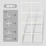 Modern White Bookshelf Items Living Room Indoor Items