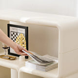 Modern White Bookshelf Items Living Room Indoor Items