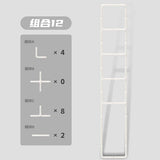 Modern White Bookshelf Items Living Room Indoor Items