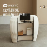 Modern simple commercial paper office reception desk clothing