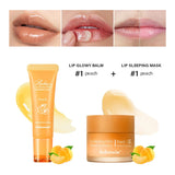 Moisturizing Lip Care Kit Lip Glowly Balm Sleeping