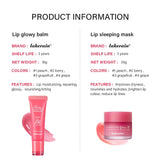 Moisturizing Lip Care Kit Lip Glowly Balm Sleeping