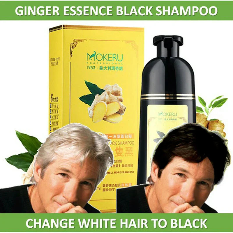 Mokeru Long Lasting Permanent Hair Color Natrual Ginger