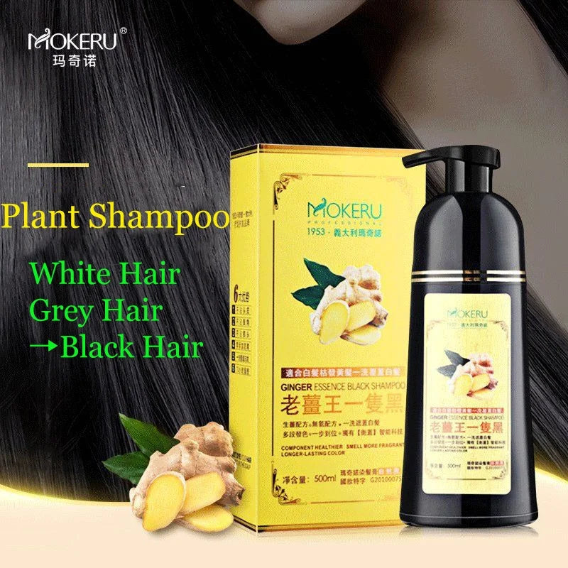 Mokeru Long Lasting Permanent Hair Color Natrual Ginger