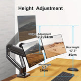 Monitor Stand for 13-32 inches Screens, Dual Monitor