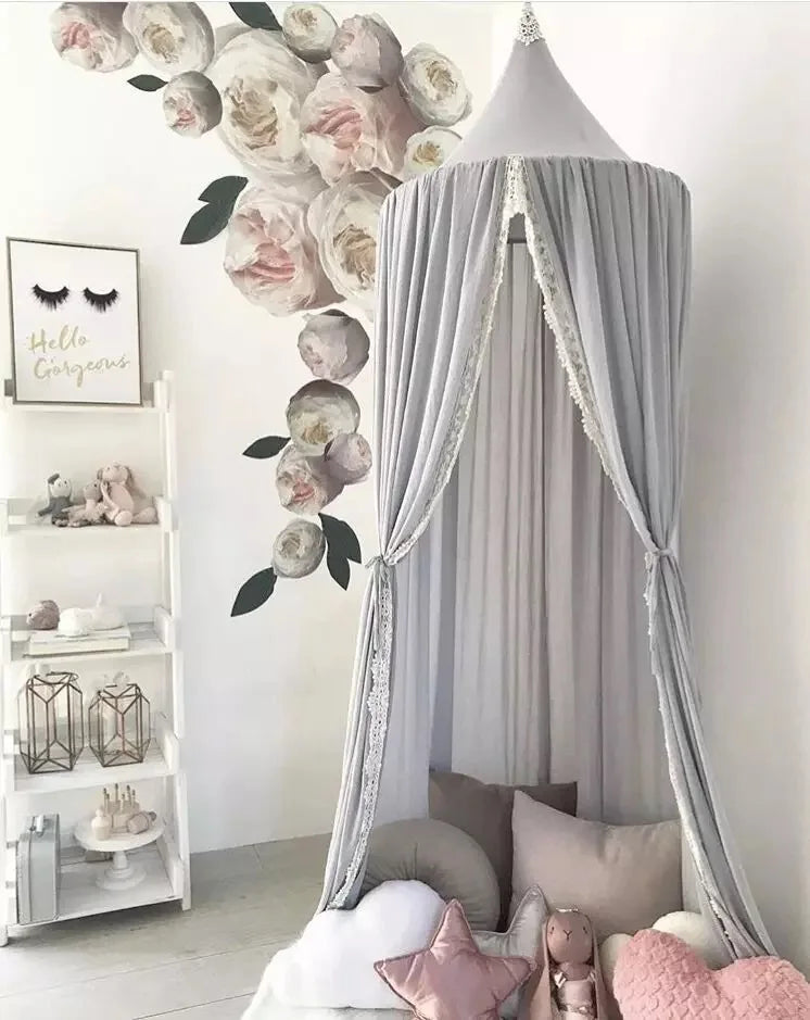 Mosquito Net Crib For Baby Lace Shading Bed