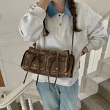 Moto & Bike Drawstring Bow Bags For Women