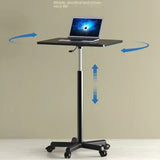 Movable Lifting Small Table with Pulley Small Sofa